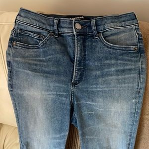 Express ladies jean stretch ankle leggings